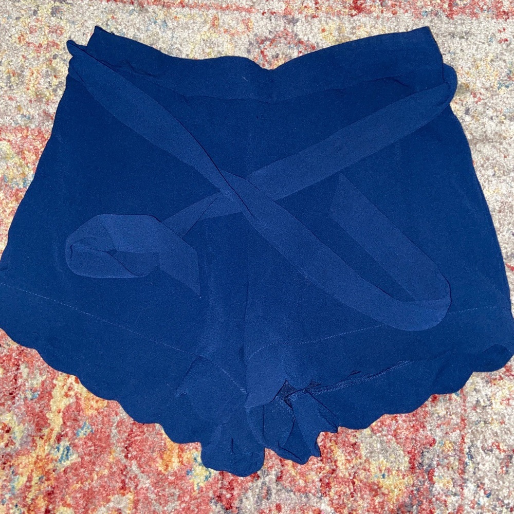 Blue shorts
